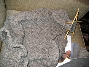 Rocky Coast in Progress